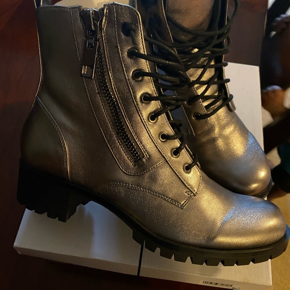 Pewter Dolce Vita chat boot - Picture 6 of 7